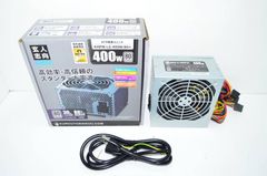 배송비 무료 玄人志向 KRPW-L5-400W/80+ ATX電源 400W 80PLUS PC電源