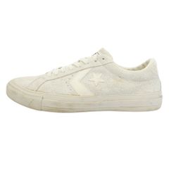 CONVERSE コンバース 1CL718 SKATEBOARDING PRORIDE SK OX スケートボーディング プロライド スエード ローカットスニーカー ホワイト系 27.5cm【中古】