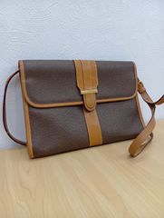 LANCEL（ランセル）ブラウン キャメルカラー 2WAYクラッチバッグ兼ショルダーバッグ
