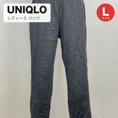 UNIQLO ユニクロ テーパード イージーパンツ グレー L レディース ウエストゴム 楽ちん 20251210-0019