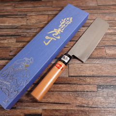 菊一文字 柳刃包丁 研ぎ済 水牛柄 刺身包丁 菊一文字別作 使用感極小
