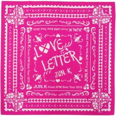 【中古】アクセサリー(非金属)(男性) Jun.K バンダナ 「Jun. K(From 2PM) Solo Tour 2015 ”LOVE LETTER”」 追加グッズ
