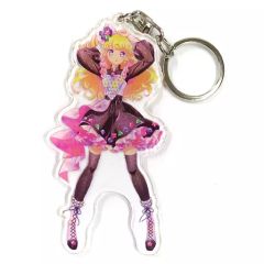 【中古】雑貨 夢川ゆい アクリルキーホルダー 「プリティーオールフレンズ2020 ゴージャスセレブリティ＆MY☆DREAM×AMOCAFE」
