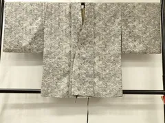 平和屋着物＃道中着　葉づくし　正絹　逸品　CABM0008in