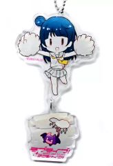 【中古】キーホルダー・マスコット(キャラクター) 津島善子 「Hybrid Mind Market×ラブライブ!サンシャイン!! セレクトショップ ぽんぽん2連アクリルキーホルダー」