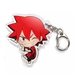 【中古】キーホルダー・マスコット(キャラクター) 鳴子章吉 「弱虫ペダル GLORY LINE ふぉーちゅん☆アクリルキーホルダー そいねっころんver.」
