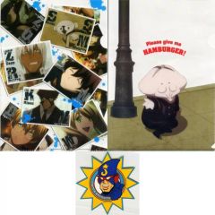 【中古】クリアファイル 1.クリアファイル＆ステッカー 「タイトーくじ本舗 血界戦線」 クリアファイル＆ステッカー賞