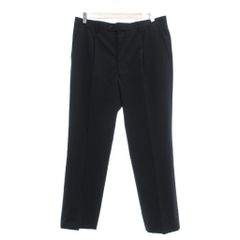 ダックス DAKS 美品 パンツ スラックス センタープレス 88 黒 ブラック /SX ■IBO100