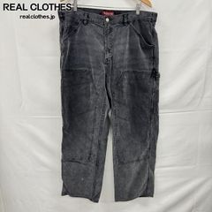 Supreme/シュプリーム【21SS】Double Knee Corduroy Painter Pant/ダブルニー コーデュロイ ペインター パンツ/ブラック/36