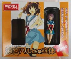 【中古】食玩 トレーディングフィギュア 長門有希 「涼宮ハルヒの立体」 ワンダモーニングショット×涼宮ハルヒシリーズフィギュア 
