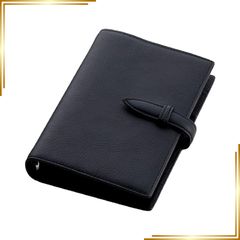 【新品】 ブレイリオ ミネルバ システム手帳 バイブル19mmベルト ネイビー 0
