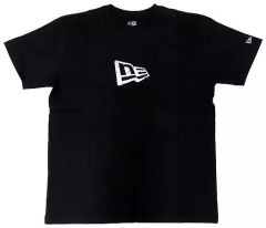 【中古】衣類 ロゴ コットンTシャツ ブラック XLサイズ 「少女☆歌劇 レヴュースタァライト×NEW ERA」 セブンネット限定