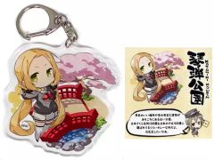 【中古】キーホルダー・マスコット(キャラクター) 犬吠埼風 「結城友奈は勇者である -勇者の章- ご当地トレーディングアクリルキーホルダー」