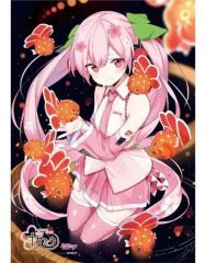 【中古】タオル・手ぬぐい(キャラクター) 桜ミク illustration by 木屋町 ビジュアルビッグタオル 「弘前ねぷたまつり×VOCALOID」
