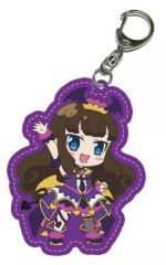 【中古】キーホルダー・マスコット(キャラクター) 黒須あろま レザーキーホルダー 「プリパラ」