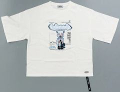 【中古】Tシャツ 白上フブキ ワイドフィットTシャツ ホワイト Lサイズ 「バーチャルYouTuber ホロライブ hololive Connect holocode」