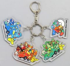 【中古】キーホルダー 集合 NEXCOオリジナル アクリルキーホルダー 「ポケットモンスター×NEXCO めぐってであおう!ポケモンサービスエリアのたび」