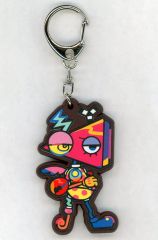 【中古】キーホルダー ズーブル 「THE AMAZING DIGITAL CIRCUS × 寺田てら POP UP STORE トレーディングラバーキーホルダー」
