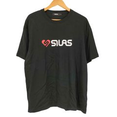 サイラス SILAS LOVE S/S TEE フロントプリント半袖Tシャツ メンズ JPN：L 