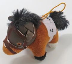 【中古】ぬいぐるみマスコット・ぬいぐるみバッジ ドゥラメンテ(14) サラブレッドコレクションぷちぬいぐるみ7