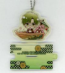 【中古】キーホルダー 有川譲 「遙かなる時空の中で -白虎祭・玄武祭- in motto cafe(KT cafe) トレーディングアクリルスタンドキーホルダーA」