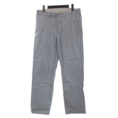 ポロ ラルフローレン POLO RALPH LAUREN パンツ ヒッコリー ストライプ ジッパーフライ 32 青 ブルー