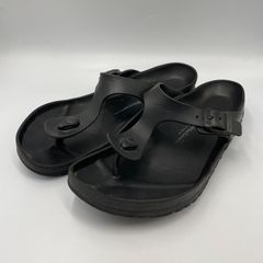 ■BIRKENSTOCK ビルケンシュトック ギゼ EVA トングサンダル ブラック 黒 MADE IN GERMANY 軽量 防水 中古