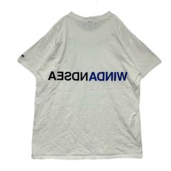 希少 atmos × WIND AND SEA コラボTシャツ 反転ロゴ L  ハイチ製