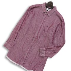 JOSEPH ABBOUD ジョセフ アブード 秋冬★ 長袖 コーデュロイ シャツ 大きいサイズ Sz.3L メンズ