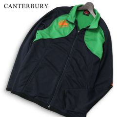 CANTERBURY カンタベリー ラグビー 通年★ ロゴプリント 切替 ジャージ トラック ジャケット 大きいサイズ Sz.3L メンズ
