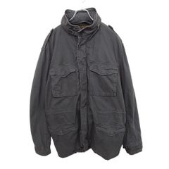 【Bluenotes】 M65 フード収納 裏ボア ミリタリー フィールドジャケット Fleece Lining Field Jacket S-8045
