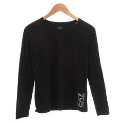 エンポリオアルマーニ EMPORIO ARMANI EA7 Tシャツ ロンT 長袖 S 黒 /FF IBO100
