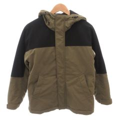 ユナイテッドアローズ A DAY IN THE LIFE UNITED ARROWS 中綿ジャケット ブルゾン フード 36 カーキ /FF IBO102