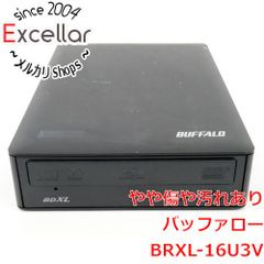 [bn:10] BUFFALO　4K動画再生対応 外付けブルーレイドライブ BRXL-16U3V　本体のみ　ゴム足なし