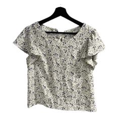 ウィルセレクション WILLSELECTION シャツ ブラウス 半袖 M 白 ホワイト ■IBO101