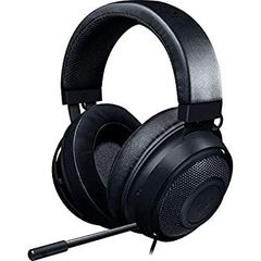 【中古】「未使用品」Razer Kraken Black ゲーミングヘッドセット アナログ接続 PS4 PC Switch スマートフォン 冷却ジェルパッド（日本正規代理店品） RZ04-02830100