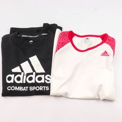 アディダス 半袖Ｔシャツ 2点セット スポーツウエア トップス まとめて レディース メンズ Mサイズ adidas 【中古】