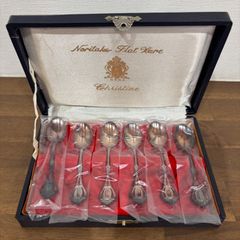 ノリタケ クリスティーヌ スプーン6本セット シルバー デミタススプーン 廃盤 NORITAKE