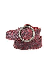 ベッドステュ レディース アクセサリー ベルト Bed Stu Dreamweaver Belt Red Black Delux ブラック