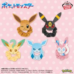 ポケットモンスター フェイスぬいぐるみバンド イーブイフレンズ～イーブイ・ブラッキー・リーフィア・グレイシア・ニンフィア～ 全5種展開