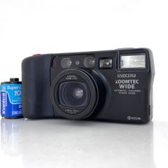 京セラ】Kyocera ZOOMTEC WIDE コンパクトフィルムカメラ [Exc＋5