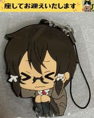 朝田詩乃　目閉じ　怯え　しゃがみ　ラバーストラップf➕ちとやすばんらい➕　ソードアートオンライン　ファントムバレット