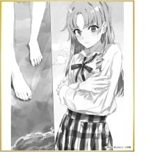 三浦 優美子 やはり俺の青春ラブコメはまちがっている。完 トレーディングミニ色紙 第2弾 三浦優美子 俺ガイル グッズ 色紙