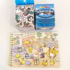 新品未使用 ポケモン デッキケース×2 / A5リングノート 計3点セット 6472851