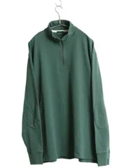 【お得なクーポン配布中!】 ジェイクルー ハーフジップ 長袖 カットソー メンズ XL 程 復刻 巨人タグ ラガーシャツ 素材 長袖シャツ ポロシャツ ラグビー 大きいサイズ