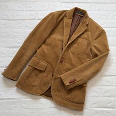 Polo Ralph Lauren コーデュロイ ジャケット キャメル 36R(S-M相当)  マカオ製 / ポロラルフローレン
