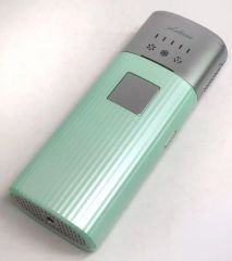 【中古】美容・健康家電 ipse 家庭用脱毛器 ルリーナ(グリーン)