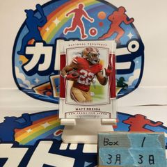 2019 Panini National Treasures MATT BREIDA 14/22 SAN FRANCISCO 49ERS  カード