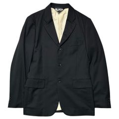 BLACK COMME des GARCONS ブラック 꼼데가르송 2011AW Wool 3B Jacket ウール 3B ジャケット 1H-J202 S ブラック AD2011 テーラード