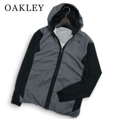 OAKLEY オークリー 秋冬★ 3rd-G Dual Wind Warm Jacket 1.0 切替 裏起毛 パーカー ウォーム ジャケット Sz.S メンズ